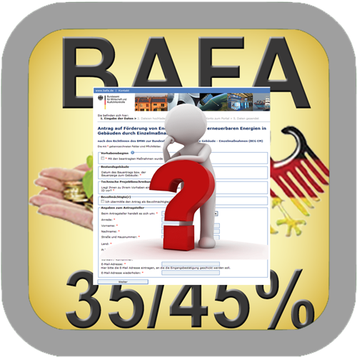 BAFA Förderantrag 